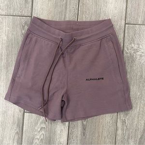NWT ALPHALETE WOMEN'S CORE PURPLE SHORTS VARIOUS SIZES S,M,L